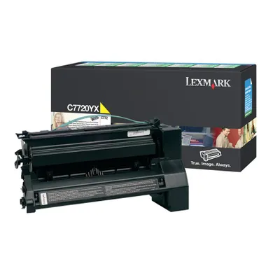 Produktbild von Lexmark C7720YX, 15000 Seiten, Gelb, 1 Stück(e)