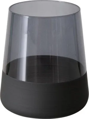 Produktbild von Trinkglas für Wasser oder Cocktails MOLUNA, schwarzes Glas, 380 ml