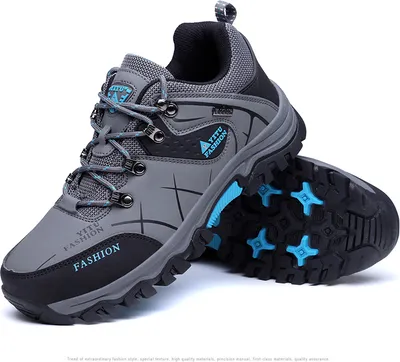 Produktbild von Wanderschuhe Herren Anti-Rutsch-Verschleiß Schuhe Klettern Schuhe Laufen Schuhe Camping Sport Wandern Jagd Lace Up Wasserdichte Schuhe