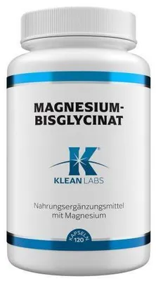 Produktbild von Magnesium Bisglycinat Klean Labs Kapseln 120 St