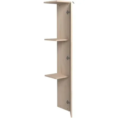 Produktbild von SWEATSHIRT Säule 1 Tür - Eiche Jackson und mattweißes Nachbildung - L 23 x T 27 x 140 cm