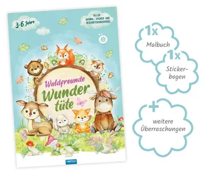 Obrázek produktu pro TRÖTSCH - Wundertüte lesní přátelé | Od 3 let