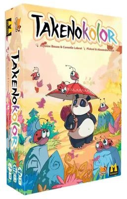 Produktbild von Asmodee Takenokolor Brettspiel Mehrfarbig Mehrfarbig One Size