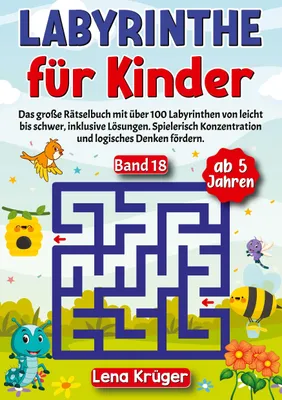 Produktbild von Labyrinthe für Kinder ab 5 Jahren - Band 18