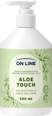 Immagine prodotto di Sapone liquido On Line Aloe e Olio d'Oliva 500 ml