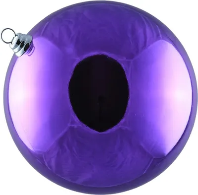 Obrázok produktu pre DECOLED Plastová guľa, priem. 30 cm, fialová, lesklá