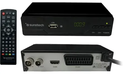 Produktbild von Sunstech DTB210HD2, Terrestrisch, Full HD, DVB-T2, NTSC, PAL, 576i, 576p, 720p, 1080i, 4:3, 16:9