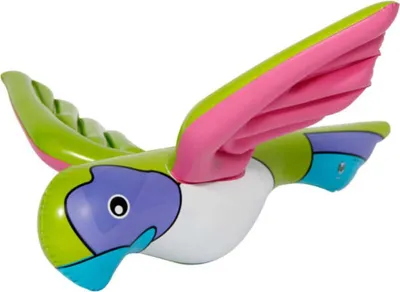 Produktbild von Aufblasbarer Papagei 60cm als tropische Dekoration für Sommer- und Hawaii-Partys