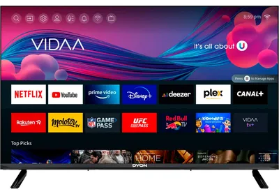 Image de DYON Smart 40 VX-2 Smart LED TV, Full HD, portail intelligent, triple tuner, LAN/WiFi