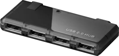 Produktbild von Goobay 95670, USB 2.0, USB 2.0, 480 Mbit/s, Schwarz, 0,4 m, CE, WEEE