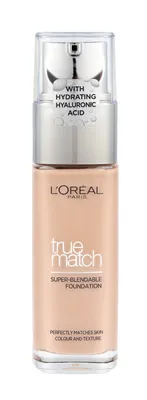 Obrázok produktu pre L'Oreal Paris, True Match, Kyselina hyalurnov, Prirodzen fini, Tekut podklad, 6.N, Med, SPF 17, 30 ml