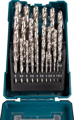 Produktbild von Makita® Zubehör Bohrer-Set HSS-G 25 - teilig - D-67555