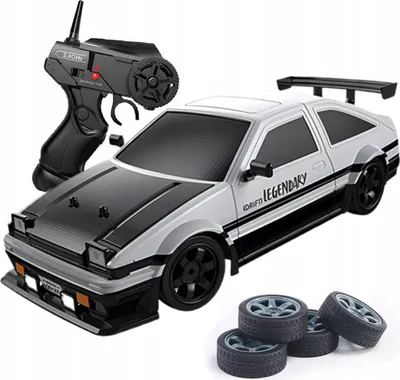 Produktbild von Rc Auto Drift 4X4 1:16 Led Rauch Austauschbare Reifen 2.4 Ghz Fernbedienung