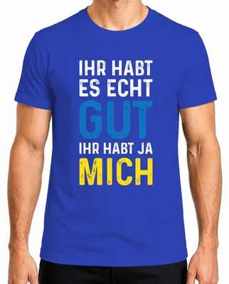 Immagine prodotto di Mi hai fatto dire una frase sarcastica T-shirt da uomo, blu, XXL