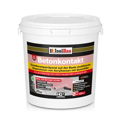 Produktbild von Isolbau Betonkontakt - 25 kg Betongrund zur Grundierung von glatten Untergründen aus Beton und Stahlbeton