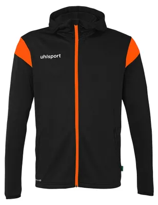 Produktbild von Uhlsport Squad 27 Track Hood Jacke - schwarz/fluo orange, Größe:5XL