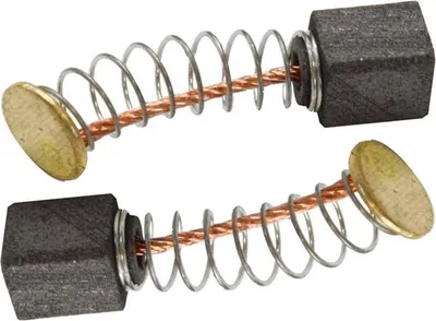 Image de 2x charbons brosses charbons 5x5x6 mm