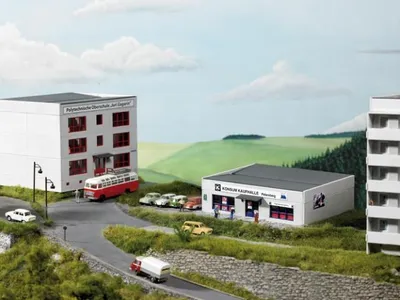 Produktbild von PIKO Plattenbau Konsumgeschäft 61151