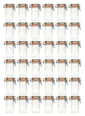 Produktbild von 36er Set Drahtbügelglas 250ml | Einmachglas Einweckglas mit Bügelverschluss | Vorratsglas Einmachgläser