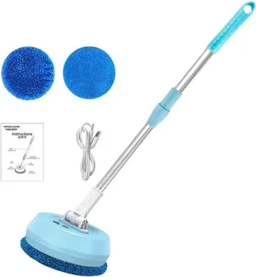 Produktbild von Wischmopp, kabellos, 2-in-1 Reinigungsfunktion, Blau