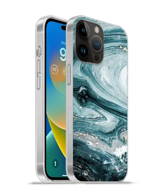Produktbild von MuchoWow® Handyhülle Schutzhülle Hülle für Apple iPhone 14 Pro Max Marmor - Mineralien - Naturstein Silikon Softcase Handy Hülle - Hardcover