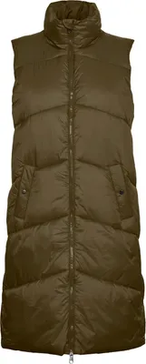 Produktbild von VERO MODA Lange Puffer Weste Wattierte Stepp Jacke ohne Ärmel und Kapuze VMUPPSALA Größe: XS