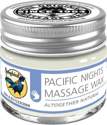 Produktbild von Songbird Pacific Nights Massagewachs 20 Gr