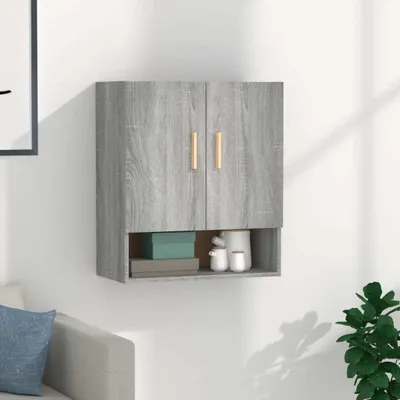 Produktbild von "2024"cloris Wandschrank Grau Sonoma 60x31x70 cm Holzwerkstoff - Kommoden CHY84111390