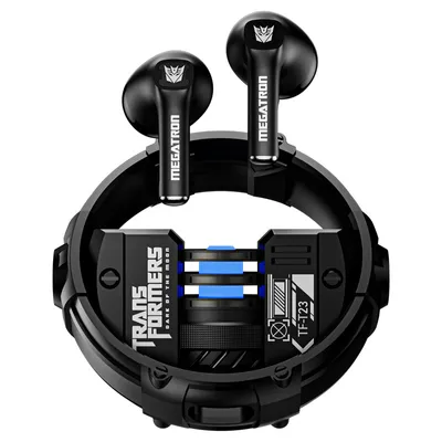 Produktbild von Transformers Bluetooth 5.4 In-Ear Kopfhörer, IPX5, 60h Akku, USB-C, Touch-Steuerung, Gaming & Sport Earbuds Schwarz