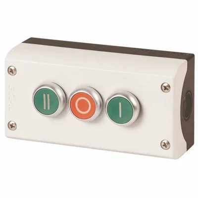 Produktbild von Eaton M22-I3-M1 Grau Druckknopf Panel (M22-I3-M1)