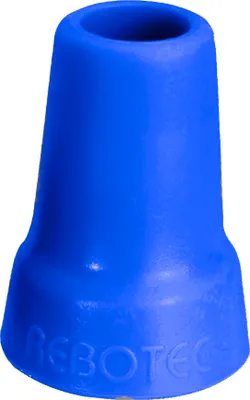 Produktbild von Fußkapseln für Unterarngehstützen blau