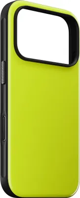 Image de Nomad Modern Coque iPhone 17 Pro – Anneau de caméra surélevé – Résistance aux chutes jusqu'à 2,4m – Boutons en aluminium recyclé - Jaune