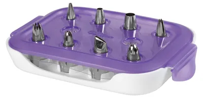 Zdjęcie produktu dla Zestaw 9 dysz do wyciskania Wilton Starter.