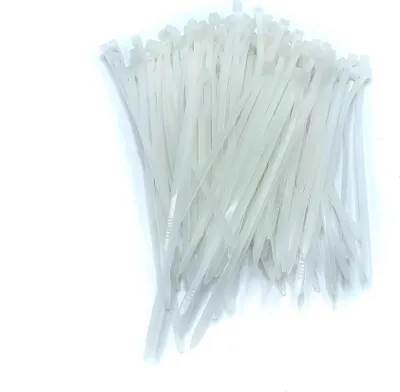 Produktbild von Kabelbinder - Tyraps - Kabelbinder - 14 cm - 50 Stück - Weiß