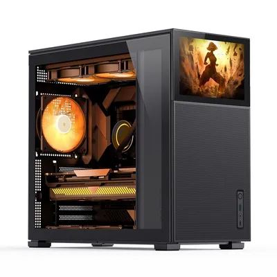 Obrázok produktu pre Tvrdené sklo Jonsbo D41 MESH Screen ATX - čierne