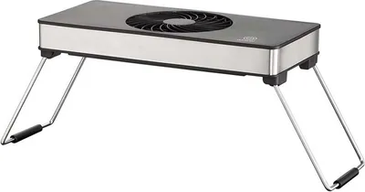 Die Unold Abzugshaube Smokeless verfügt über ein rechteckiges Design mit einer Konstruktion aus Meta