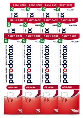 Obrázek produktu pro 12 kusů zubní pasty Parodontax Original, 75 ml, výhodná balení