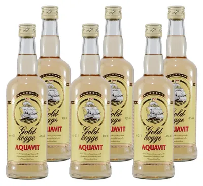 Produktbild von Goldkogge Aquavit (6 x 0,7L)