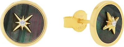 Produktbild von S.Oliver Silber Ohrstecker vergoldet Polarstern 2038961