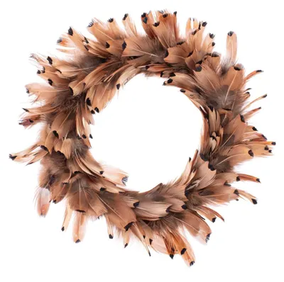 Produktbild von GLOREX Bastelset Federkranz 18 cm