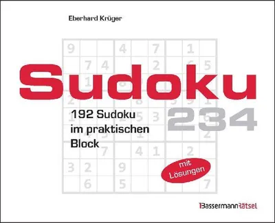 Produktbild von Sudokublock 234 (5 Exemplare à 2,99 EUR)