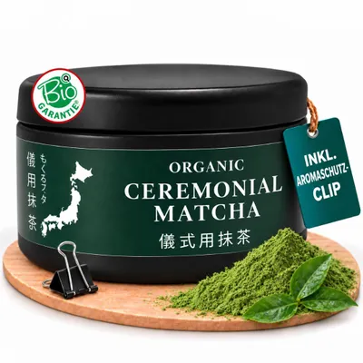 Produktbild von myMatcha Ceremonial Grade Matcha Pulver aus Japan – 30g (AT-BIO-301)