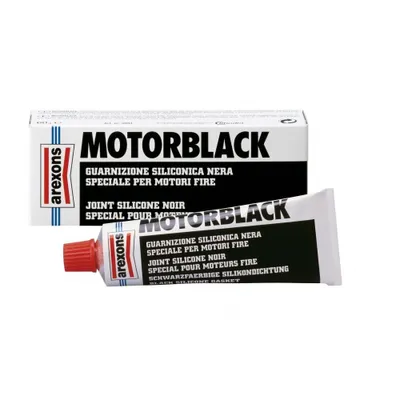 Immagine prodotto di Massa sigillante al silicone nera - Arexons Motorblack - (RMS) Tubetto da 60 ml