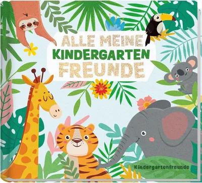 Produktbild von Lernfreunde Freundebuch / Kindergarten / Dschungel / vom Häfft-Verlag