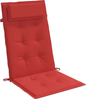 Produktbild von vidaXL Hochlehner-Auflagen 2 Stk. Rot Oxford-Gewebe