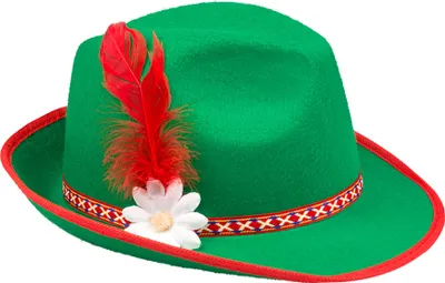 Productafbeelding van Boland 604034, Klobouk, Volwassen, Geschikt voor elk geslacht, Polyester, Veer, Elastaan, Groen, 100 gram
