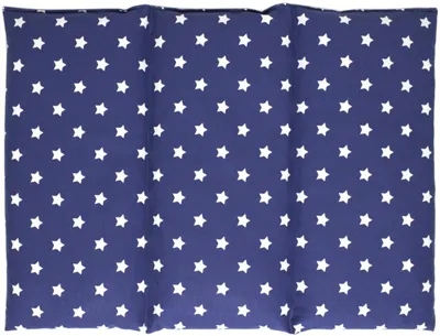 Produktbild von GIRAFFENLAND Kirschkernkissen groß 40x30cm - 3-Kammer - Sterne-blau - Wärmekissen - Körnerkissen