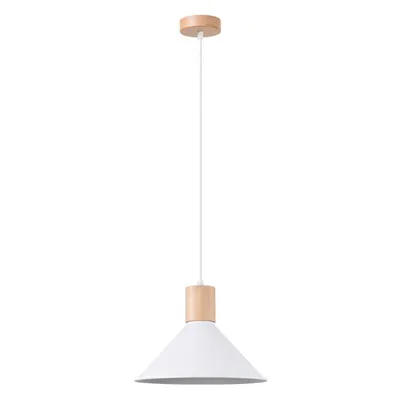 Produktbild von Pendelleuchte JAGA Weiß 1xE27 15W Stahl 120x30x30cm Sollux Lighting