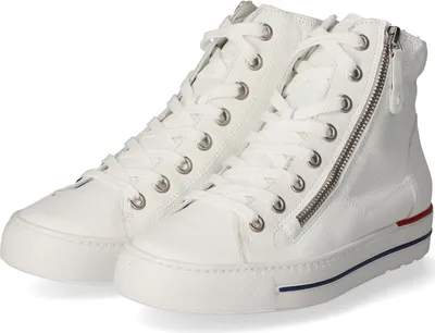 Produktbild von Paul Green High Sneaker Damen Glattleder Weiß Größe: 5