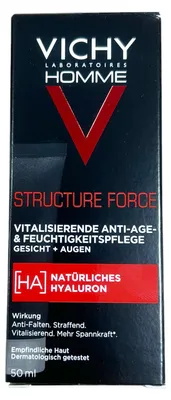 Produktbild von Vichy Homme Structure Force Complete Anti-Ageing Hydrating Moisturiser 50 ml